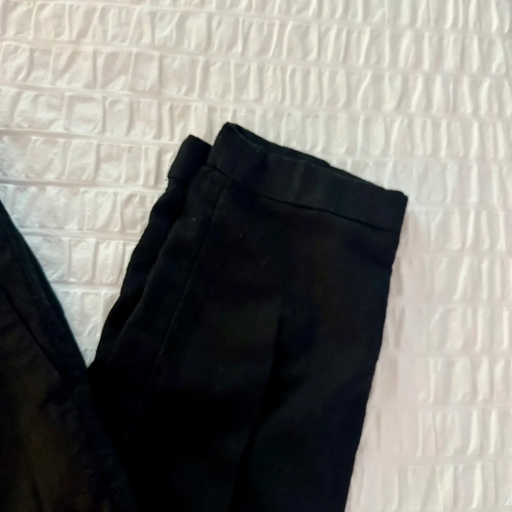 Old Navy Black Linen Drawstring Pants